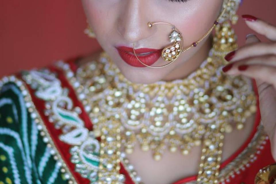 Bridal makeup