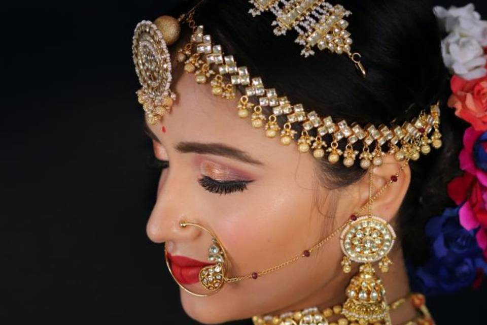 Bridal makeup