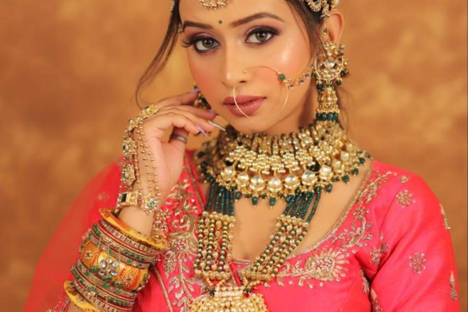 Bridal makeup