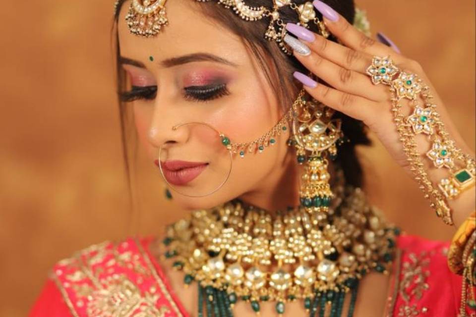 Bridal makeup