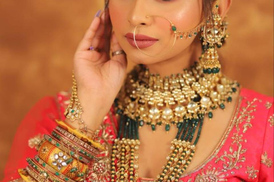 Bridal makeup