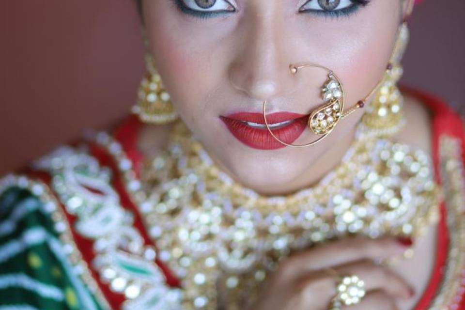 Bridal makeup