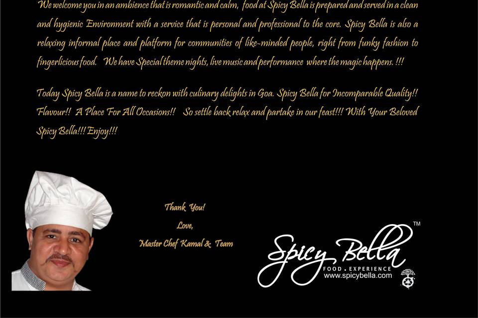 Forewords from Chef
