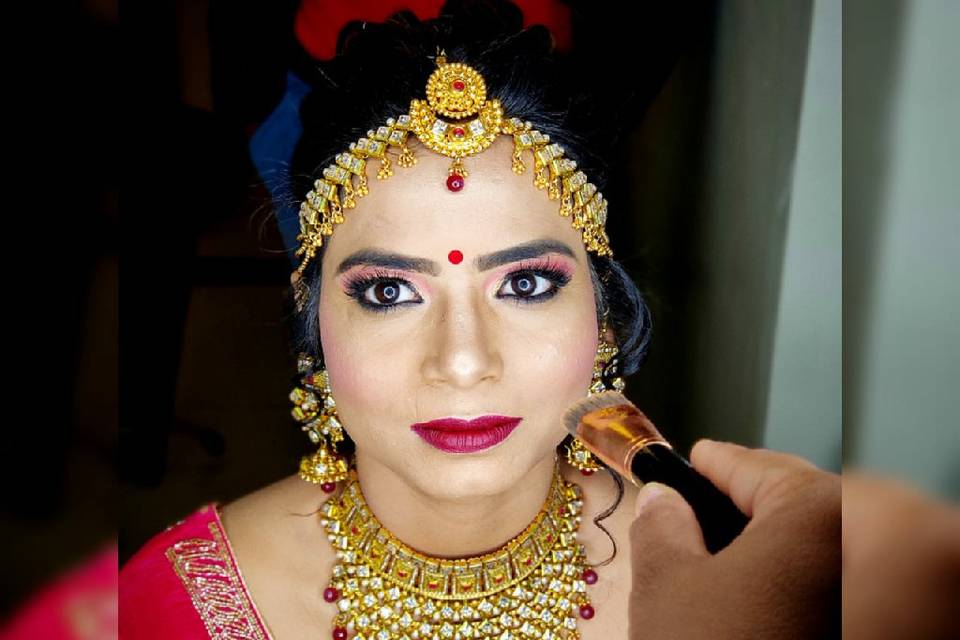 HD bridal makeup