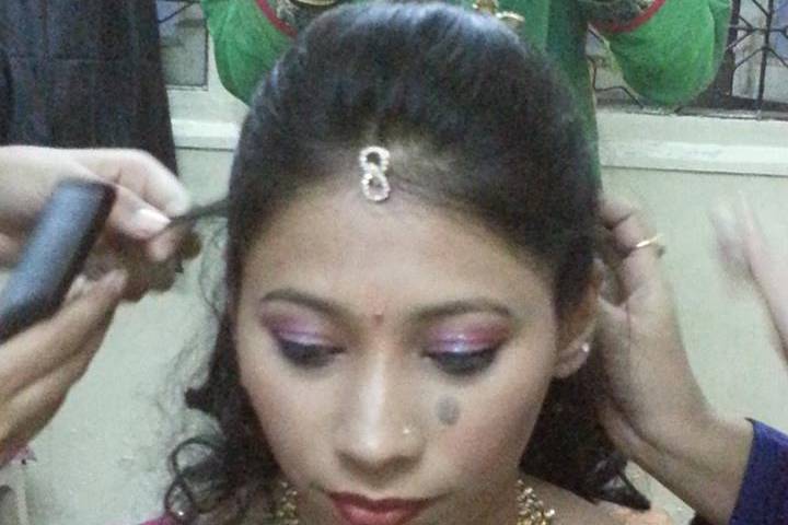 Bridal makeup