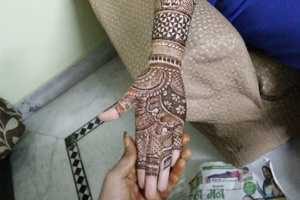 Bablu mehandi art