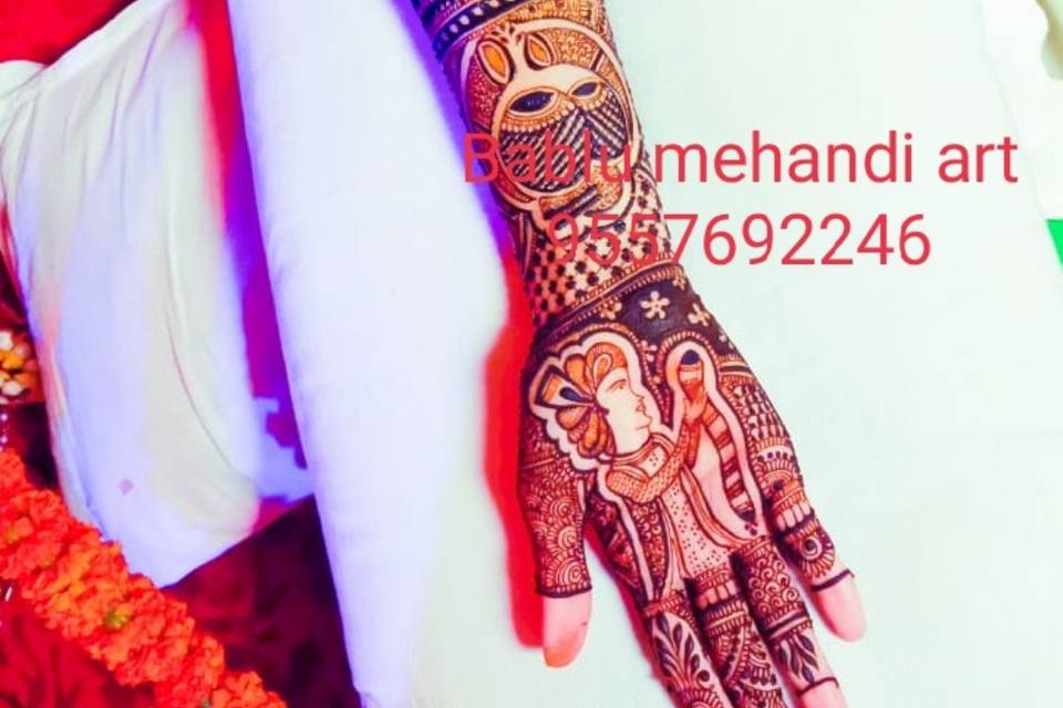 Bablu mehandi art