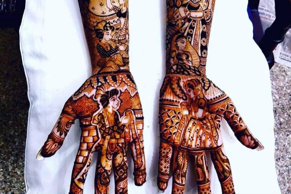 Bablu mehandi art