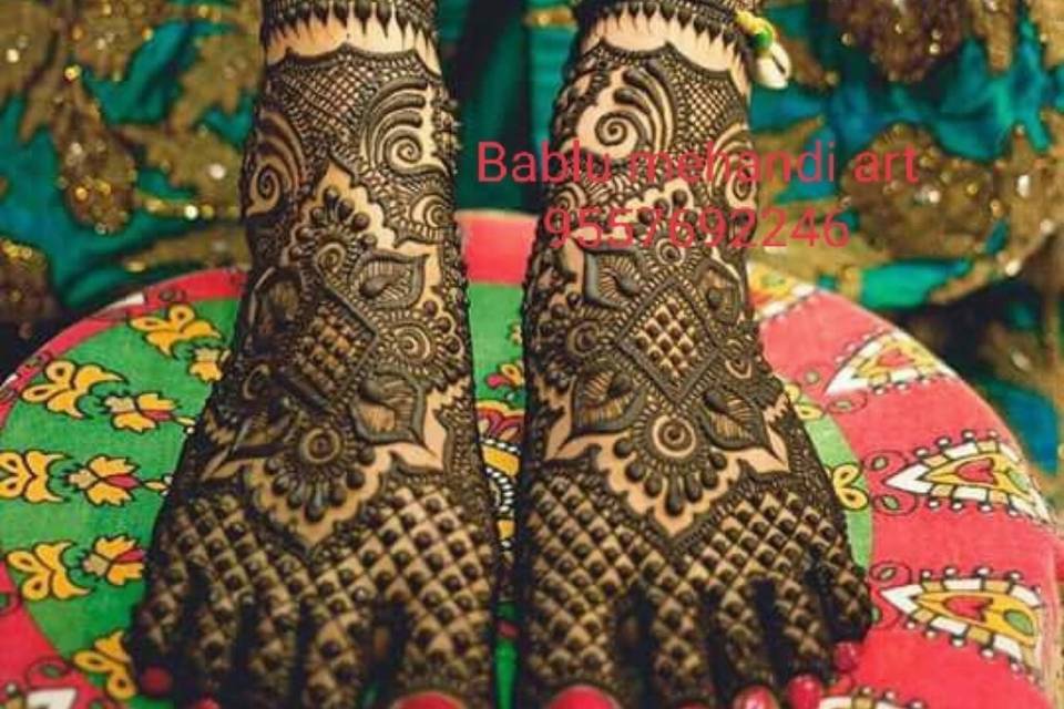 Bablu mehandi art