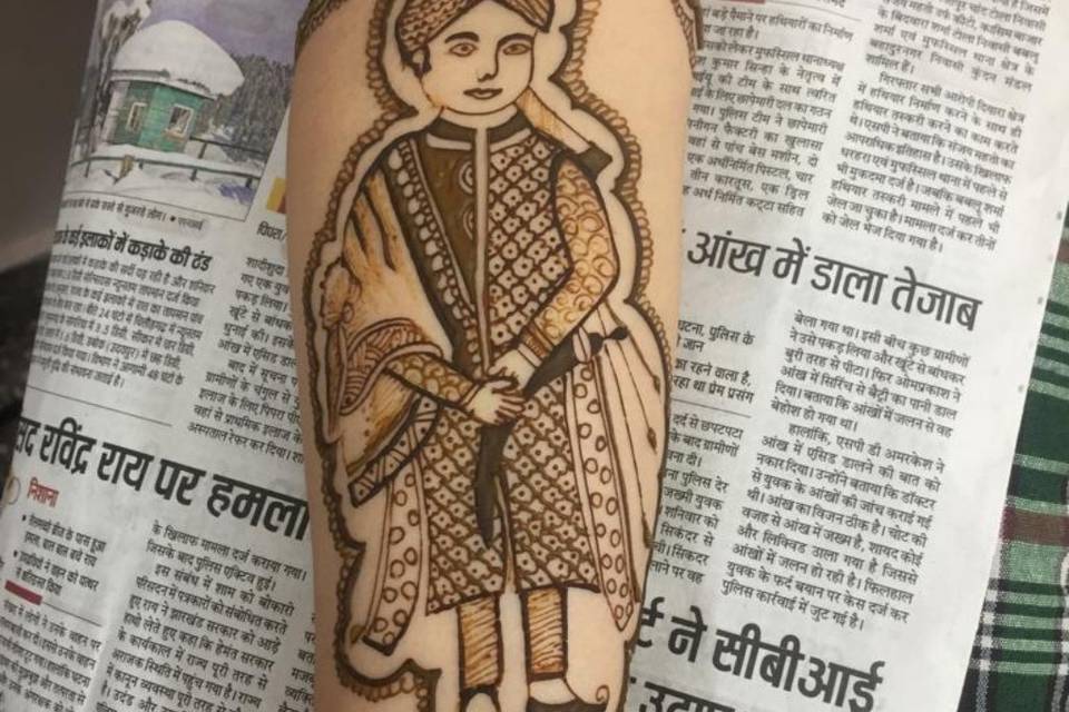 Bablu mehandi art