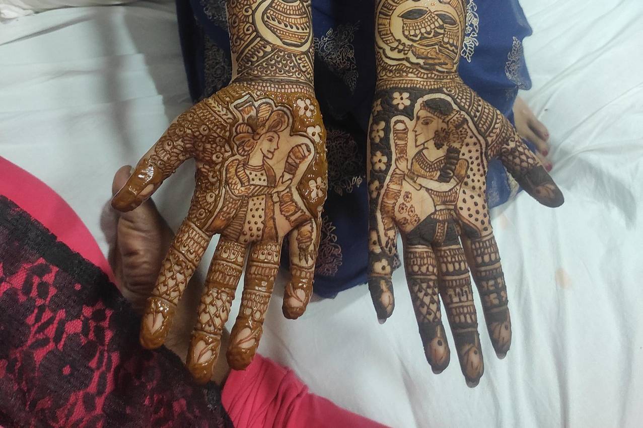 Mehandi Artist In Uttam Nagar. Visit Here… | by Amar mehandi art | Medium