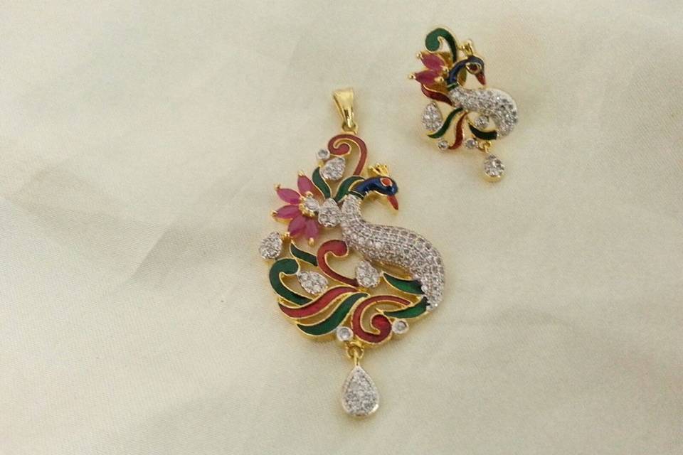 Bridal earrings