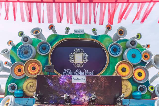 Stage for tomorrowland theme