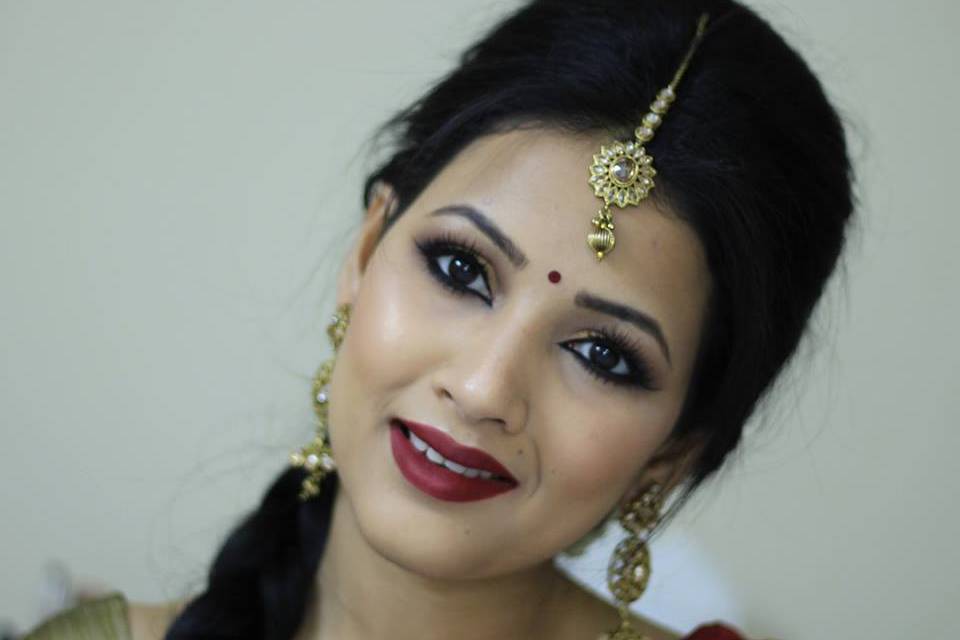 Bridal makeup