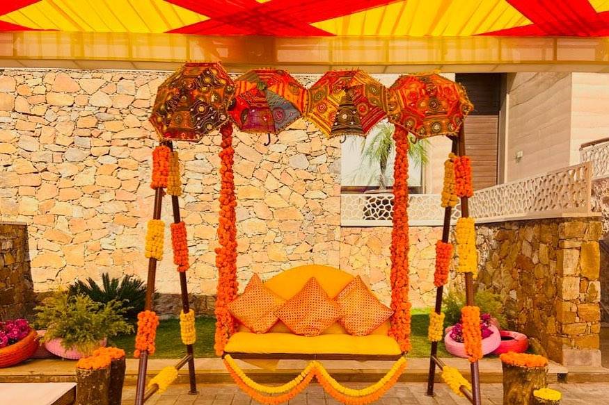 Haldi decor