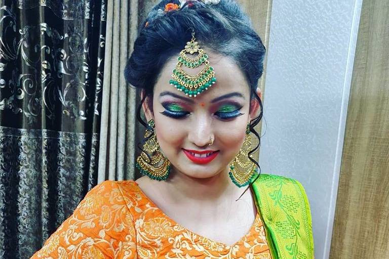 Bridal makeup