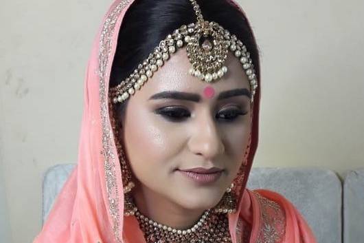 Bridal makeup