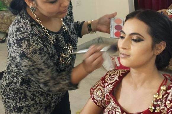 Bridal makeup