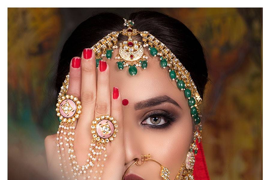 Bridal makeup