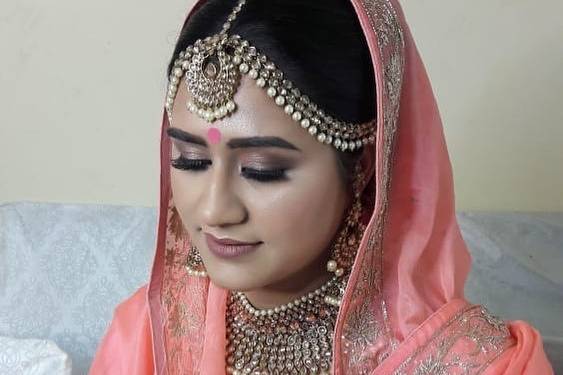 Bridal makeup