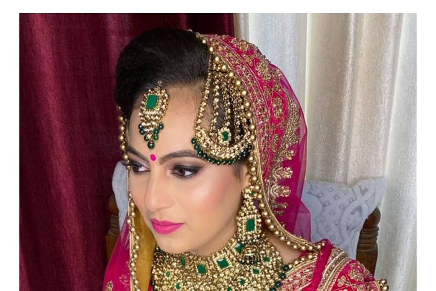 Bridal makeup