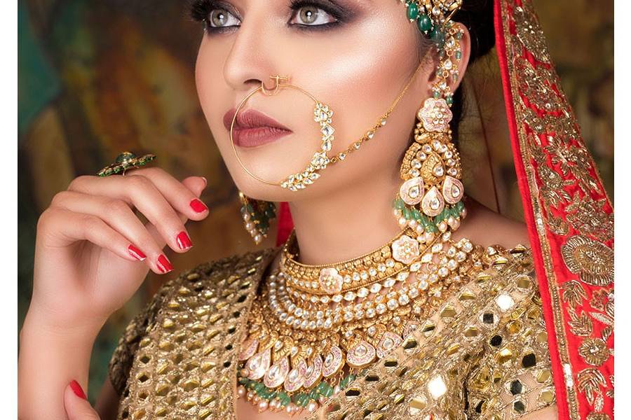 Bridal makeup