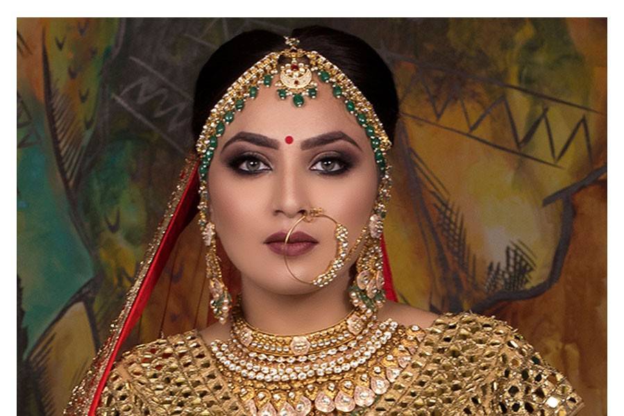 Bridal makeup