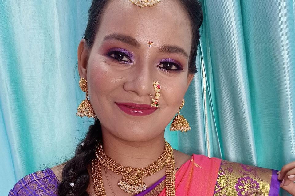 Bridal makeup