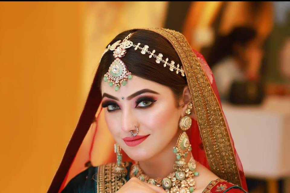 Bridal makeup