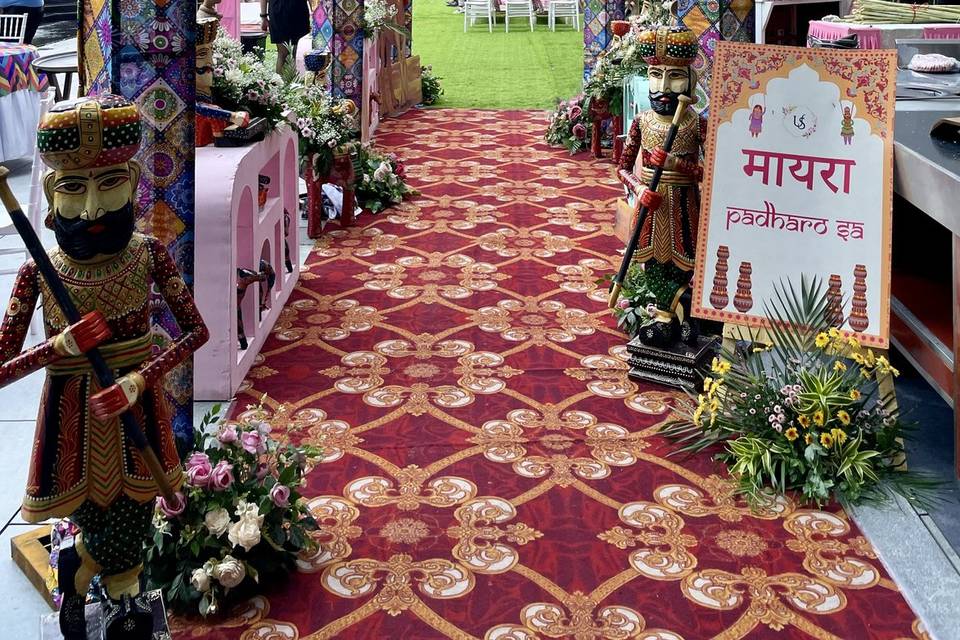 Entrance decor