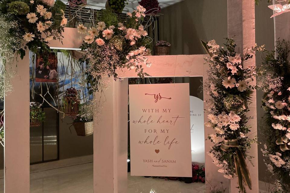 Entrance decor