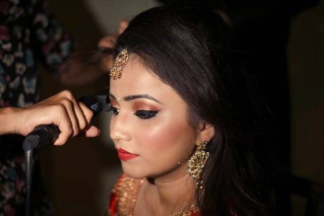 Bridal makeup