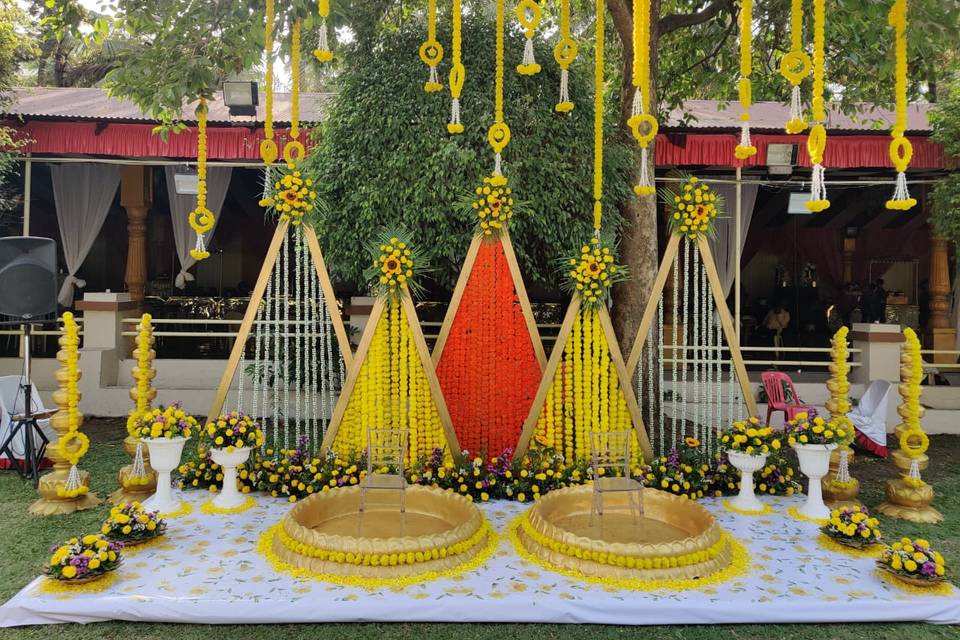 Haldi decor