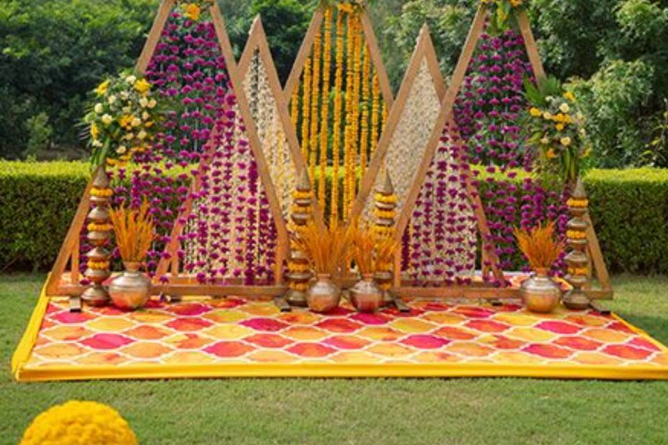 Haldi decor