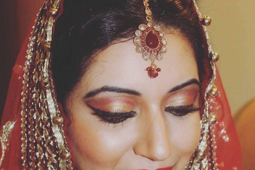 Bridal makeup