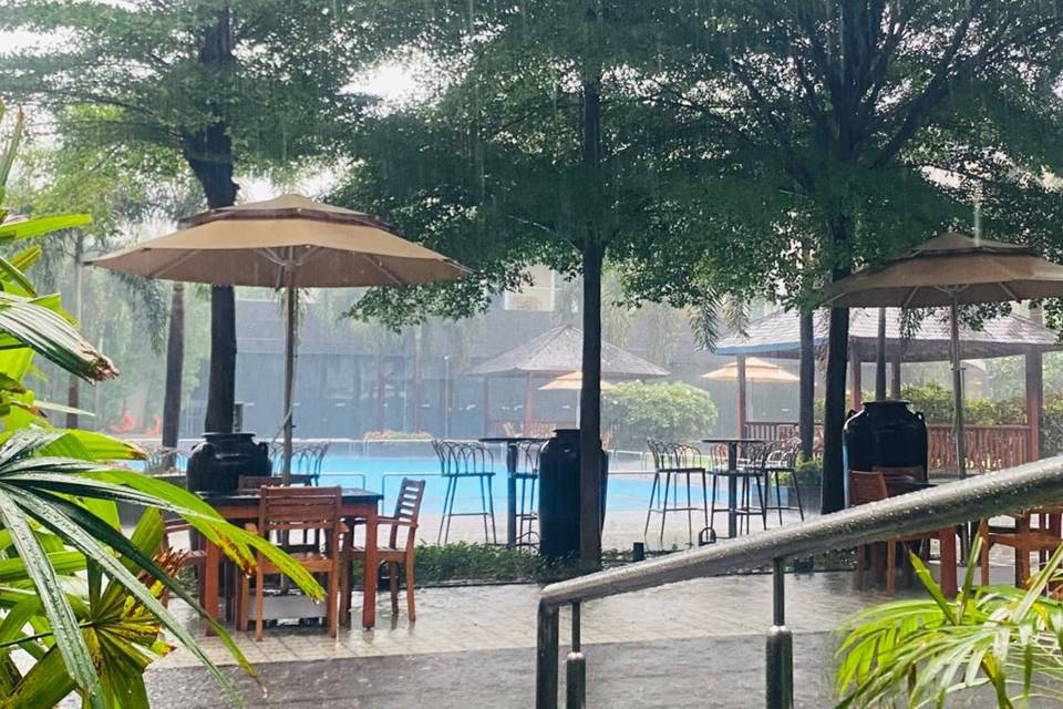 Poolside