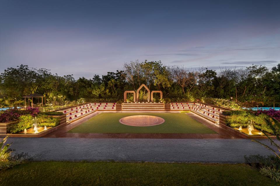 Lawn area