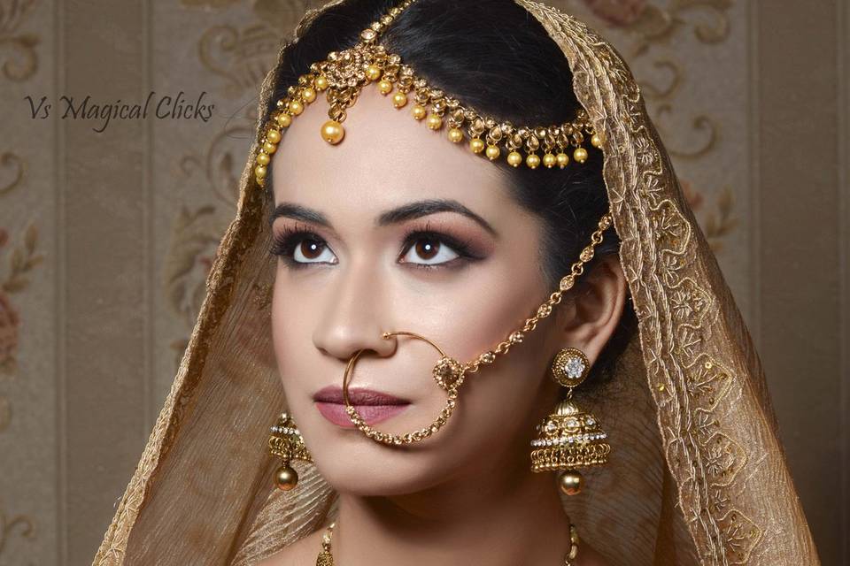 Bridal look