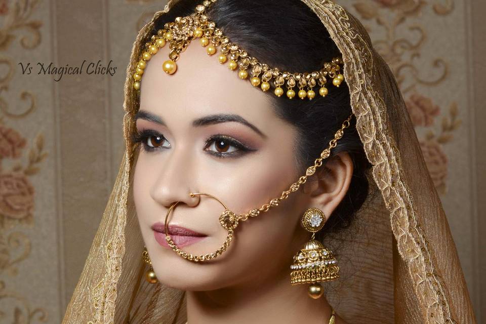 Bridal look