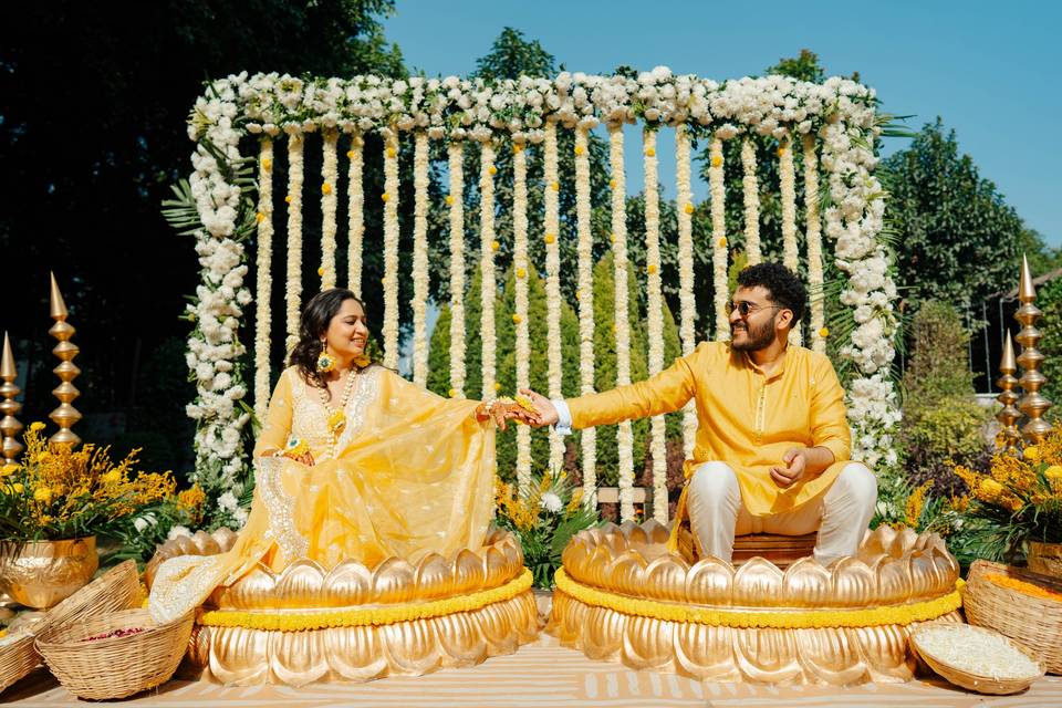 Haldi Backdrop
