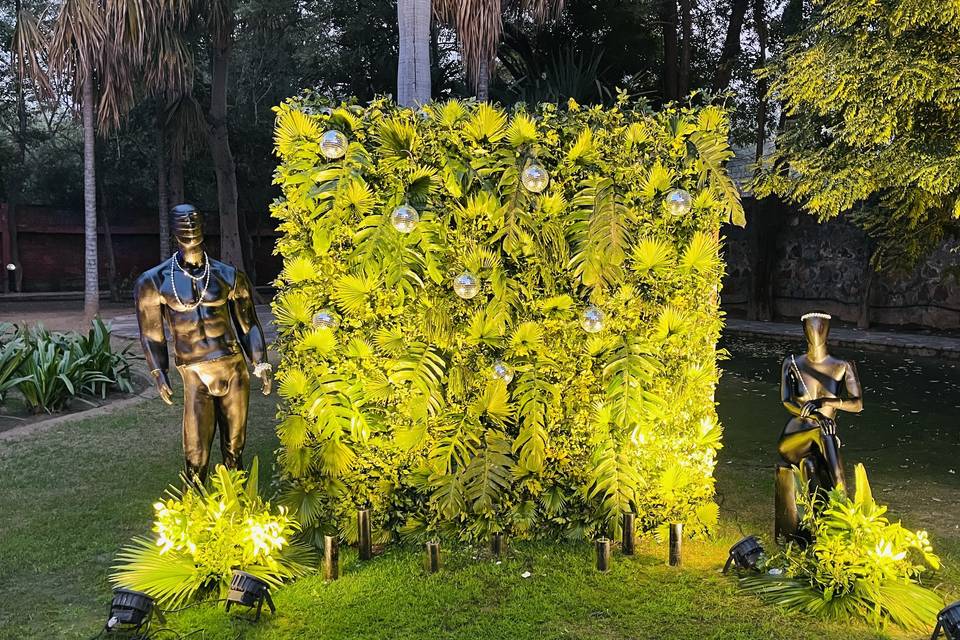 Natural Greens Backdrop