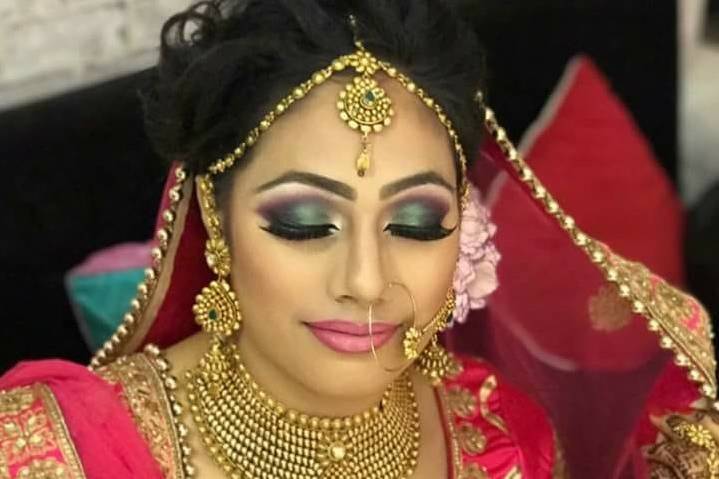 Bridal makeup