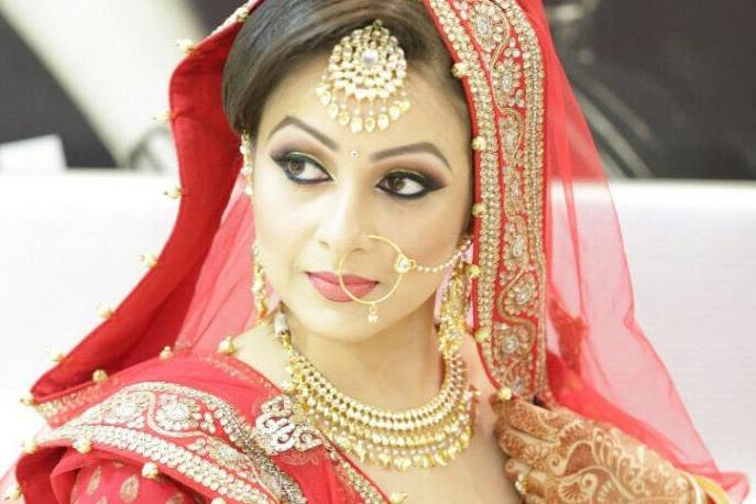 Bridal makeup