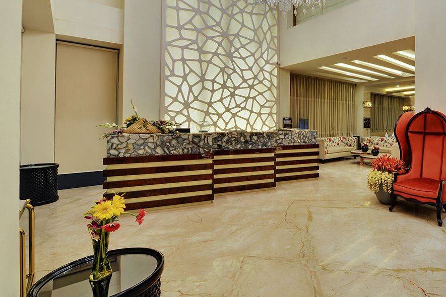 Reception and lobby