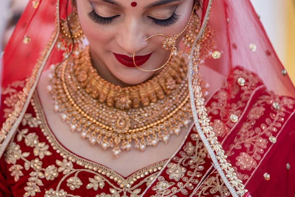 Bridal makeup