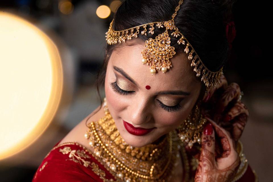 Bridal makeup