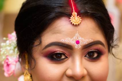 Bridal makeup
