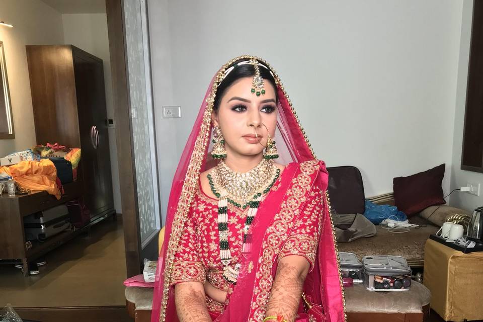 Bridal makeup