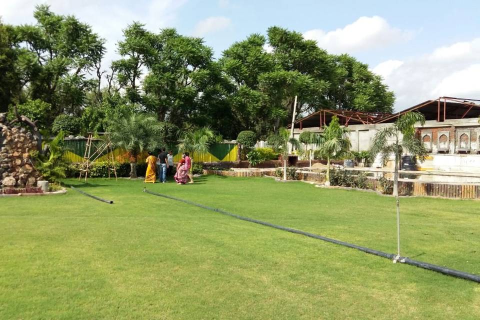 Lawn area