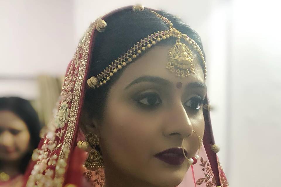 Bridal makeup